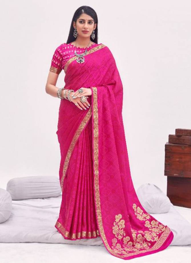 MANJUBAA MAHILAM SILK 2 Designer Festive Wear Banarasi Silk Saree Collection